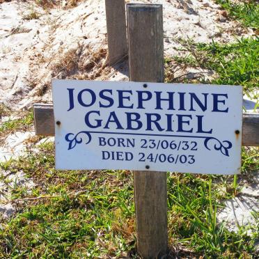 GABRIEL Josephine 1932-2003