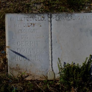 HOOTSEN Gerrit Adrianus 1911-1986