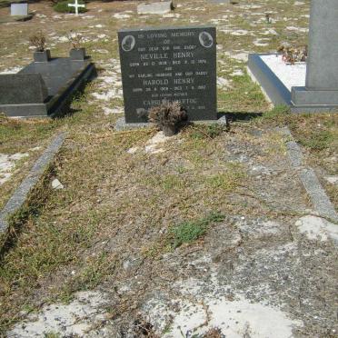 HARTOG Neville Henry 1939-1975 :: HARTOG Harold Henry 1908-1982 :: HARTOG Caroline ?-1995