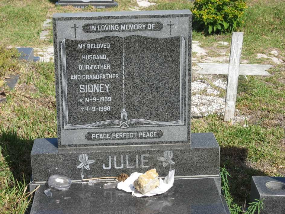 JULIE Sidney 1939-1998