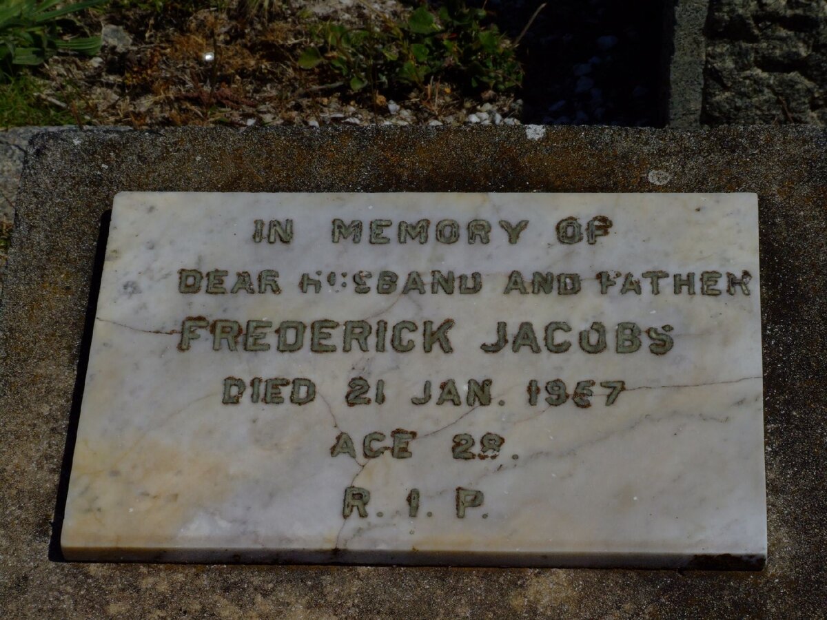 JACOBS Frederick  -19?7