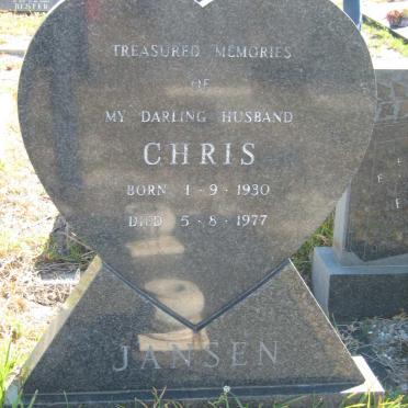 JANSEN Chris 1930-1977