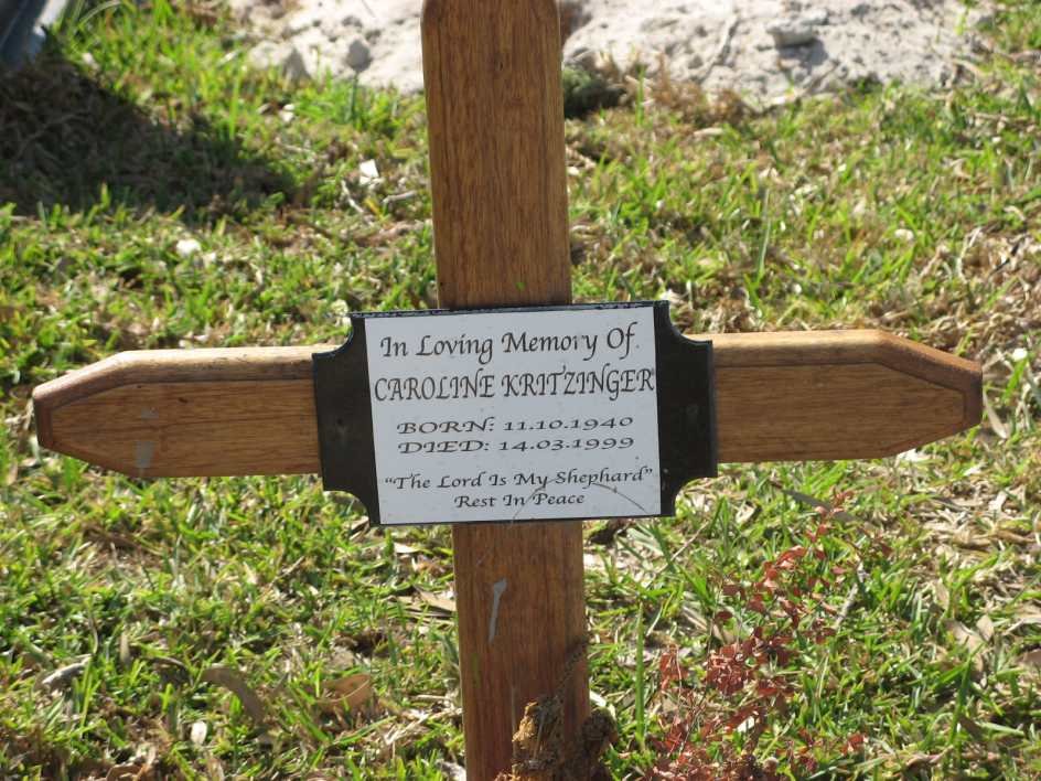 KRITZINGER Caroline 1940-1999