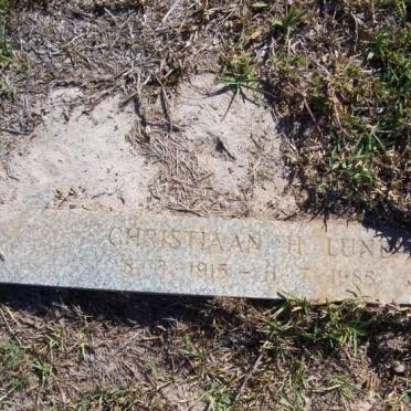 LUND Christiaan H. 1915-1985