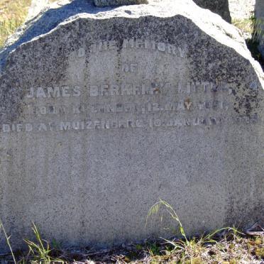 LITTLE James Berkeley 1851-1925