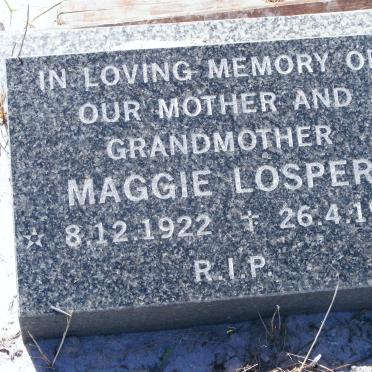 LOSPER Maggie 1922-1995