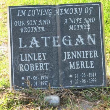 LATEGAN Jennifer Merle 1943-1999 :: LATEGAN Linley Robert 1974-1997