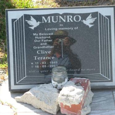 MUNRO Clive Terance 1949-2003