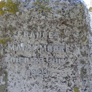 MOORE Frances Mary -1923