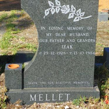 MELLET Izak 1928-1984