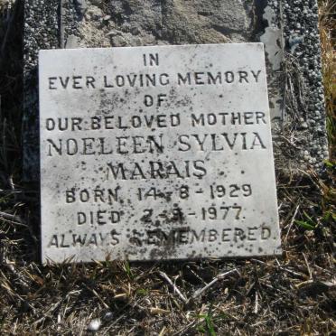 MARAIS Noeleen Sylvia 1929-1977