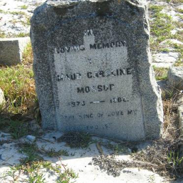 MOSSOP Maud Caroline 1879-1962