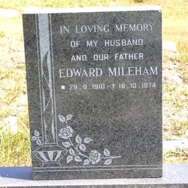 MILEHAM Edward 1910-1974