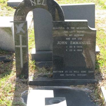 NEL John Emmanuel 1949-1988