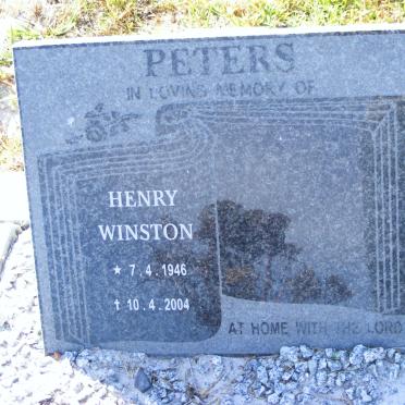 PETERS Henry Winston 1946-2004