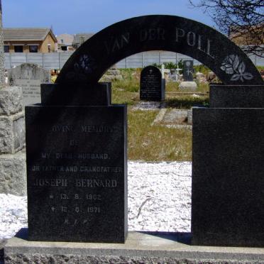 POLL Joseph Bernard, van der 1902-1971