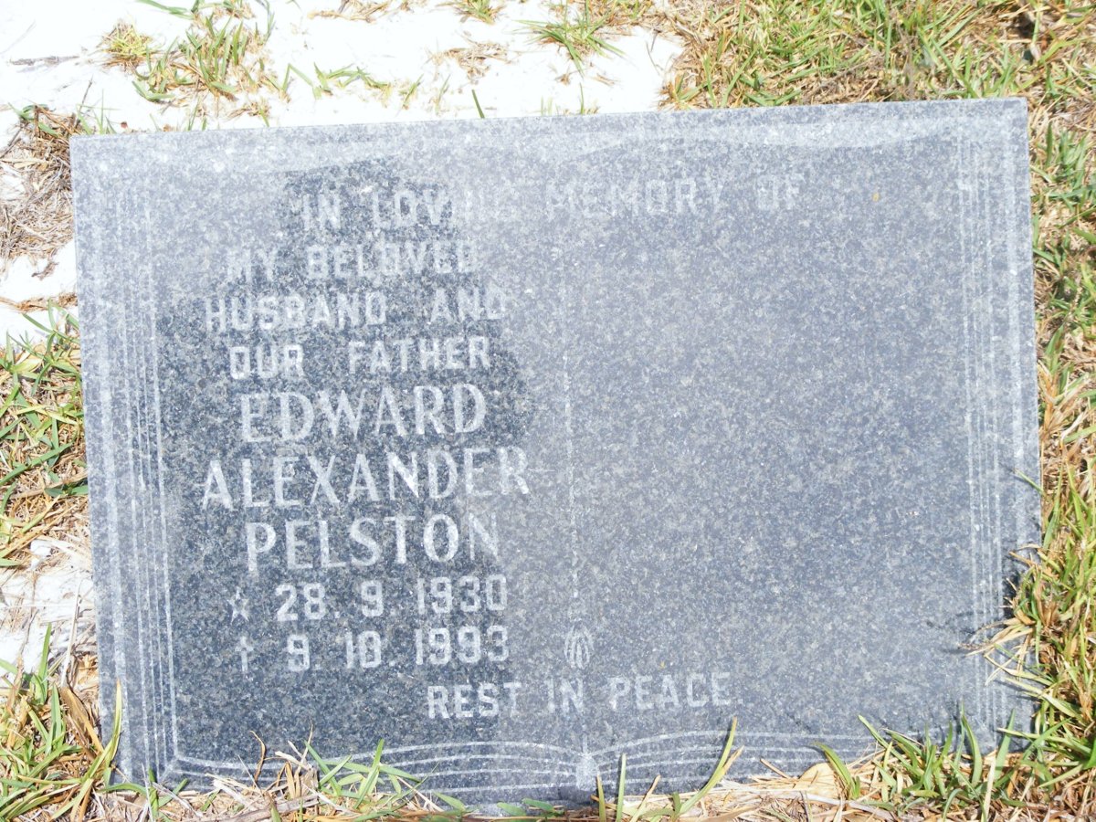 PELSTON Edward Alexander 1930-1993