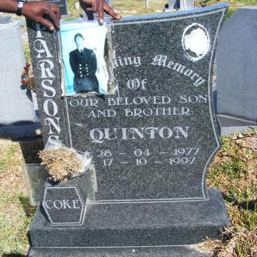 PARSONS Quinton 1977-1997