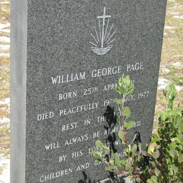PAGE William George -1977