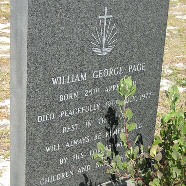 PAGE William George -1977