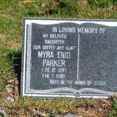 PARKER Myra Enid 1937-1999