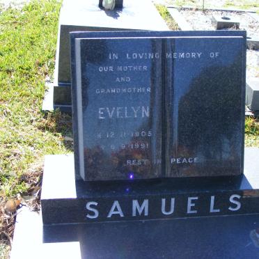 SAMUELS Evelyn 1905-1991