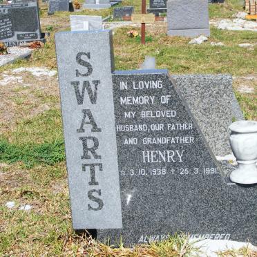 SWARTS Henry 1938-1991