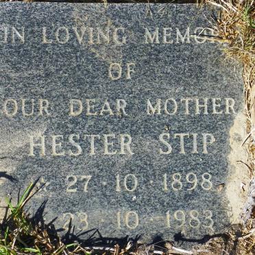 STIP Hester 1898-1983