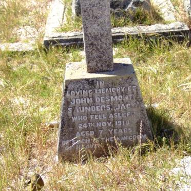 SAUNDERS John Desmond -1919