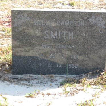 SMITH Molly Cameron nee DUNCAN 1919-1988