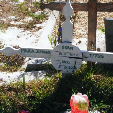 TITUS Maria Johanna 1937-2006