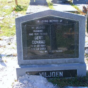 VILJOEN Gert Conrad 1944-2003