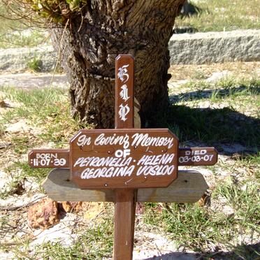 VOSLOO Petronella Helena Georgina 1939-2007