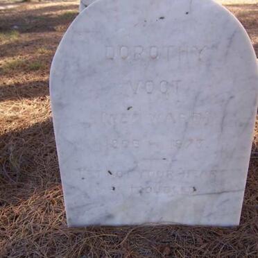 VOGT Dorothy nee ?? 190?-1973
