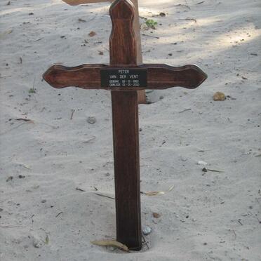 VENT Peter, van der 1953-2010