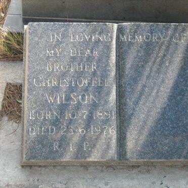 WILSON Christoffel 1891-1976
