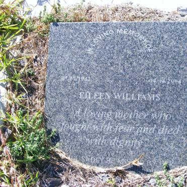 WILLIAMS Eileen 1942-2004