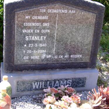 WILLIAMS Stanley 1940-2004