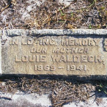 WALDECK Louie 1869-1941