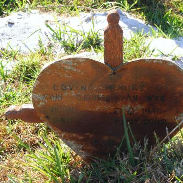 WYK John George, van 1940-2002