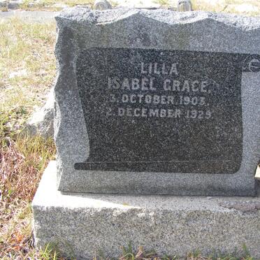GRACE Lilla Isabel 1903-1929