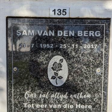 BERG Sam, van den 1952-2017