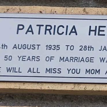 HEATH Patricia 1935-2012