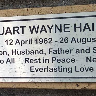 HAILSTONE Stuart Wayne 1926-2020