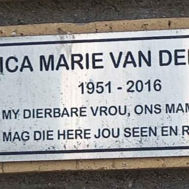 LINDE Erica Marie, van der 1951-2016