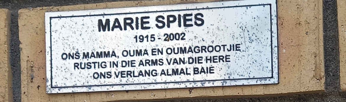 SPIES Maria 1915-2002