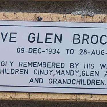 BROCKHOVEN Clive Glen 1934-2015