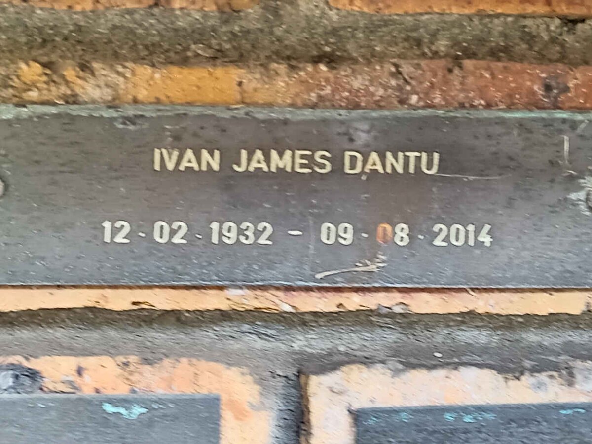 DANTU Ivan James 1932-2014