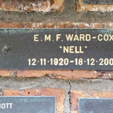 COX E.M.F., WARD 1920-2002