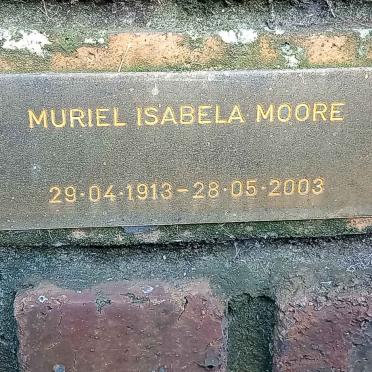 MOORE Muriel Isabela 1913-2003